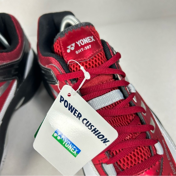 NEW Yonex Power Cushion ErgoShape Badminton Tennis Indoor Court Shoe Women’s 9.5 - Picture 7 of 15